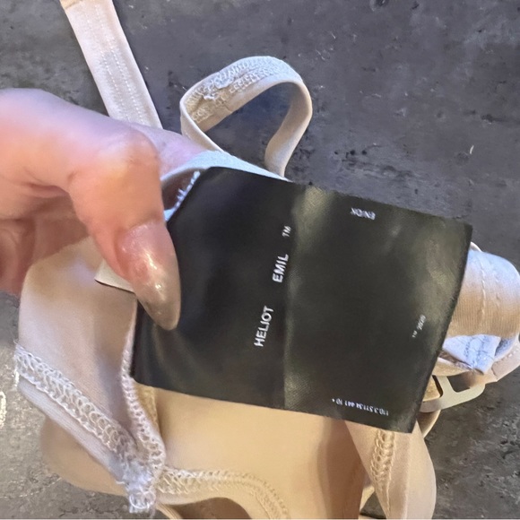 HELIOT EMIL Beige Harness Tank Top - Picture 4 of 4